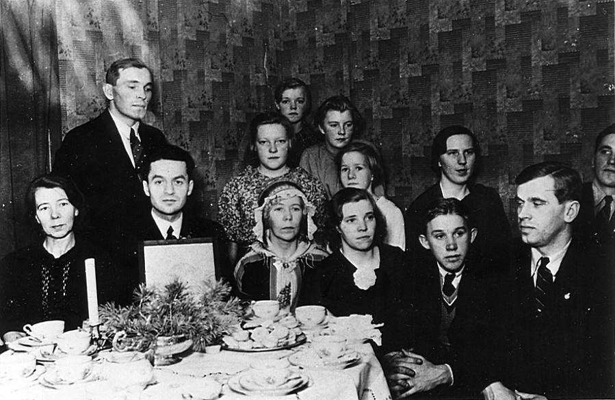 Lainio 14 A.jpg - Avslutning på Esperantokurs, 1936.